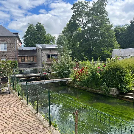 度假居 New ! Maison Normande En Bord De Riviere *